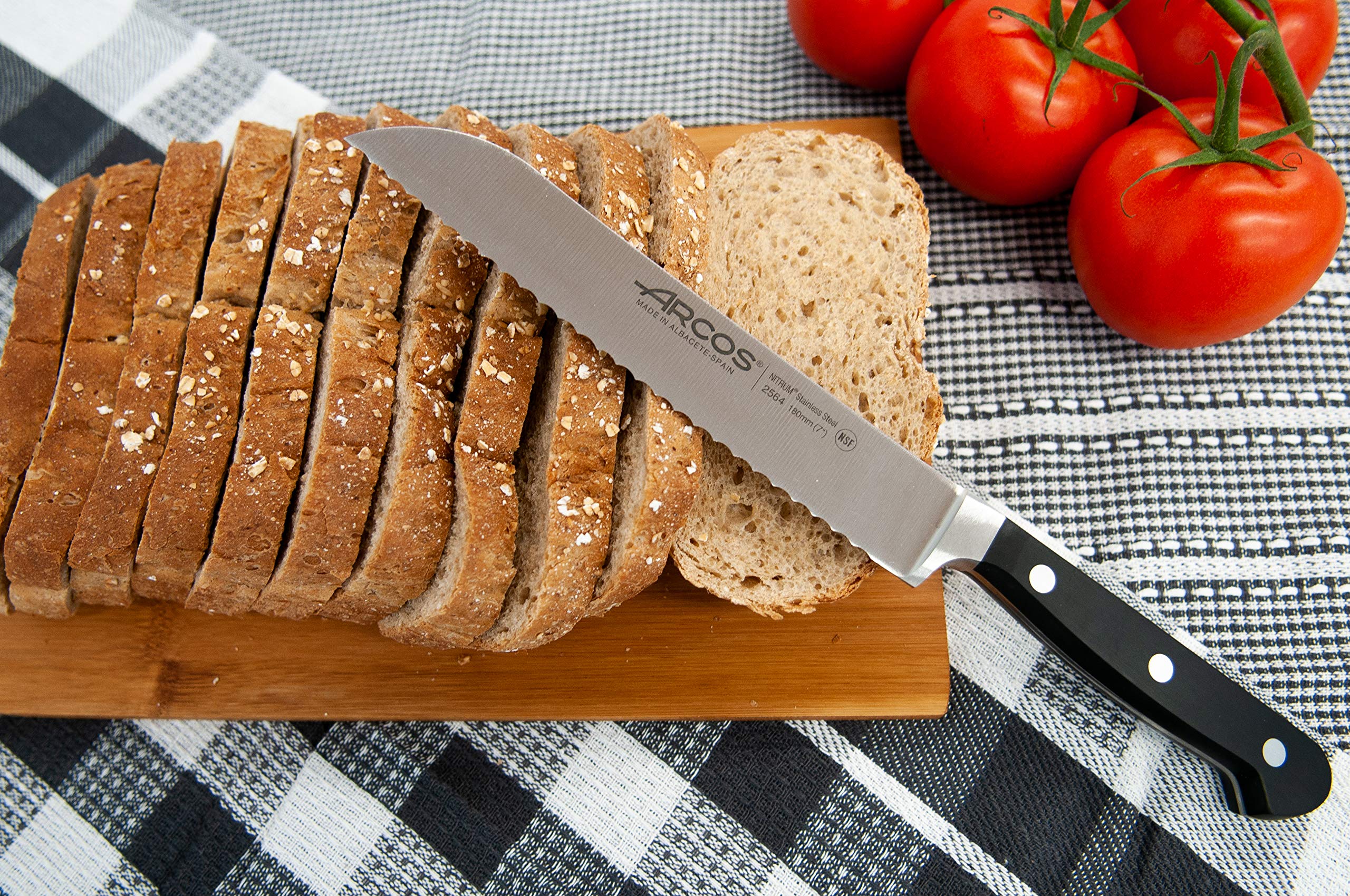 Arcos 854400 Knife Set 7 Pieces Stainless Steel Black Normal Size - Image 15