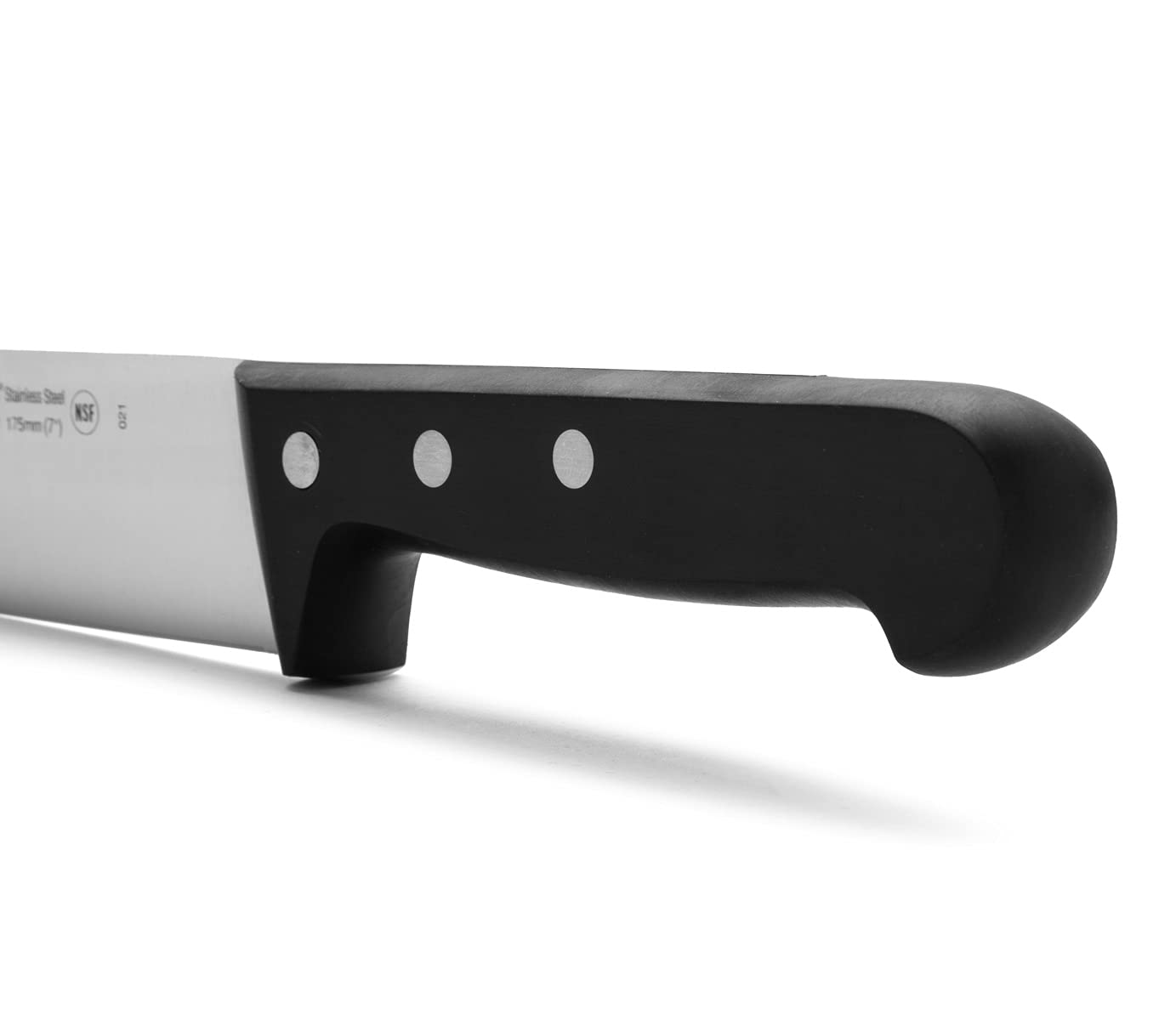 Arcos Butcher Knife 7 Inch Nitrum Stainless Steel. Professional Cooking Knife For Cutting Meat, Fish and Vegetables. Ergonomic Polyoxymethylene Handle. Series 2900. Color Black. - Image 4