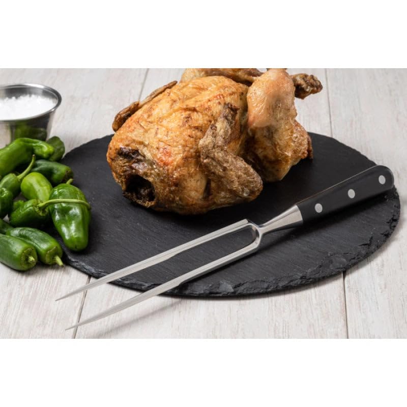 Arcos Carving Fork 7 Inch Stainless Steel. Professional Forged Fork to Carve All Types of Grilled Meat. Ergonomic Polyoxymethylene Handle and 180mm Blade. Series Opera. Color Black - Image 5
