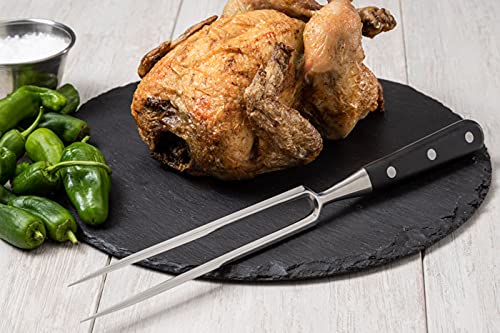 Arcos Carving Fork 7 Inch Stainless Steel. Professional Forged Fork to Carve All Types of Grilled Meat. Ergonomic Polyoxymethylene Handle and 180mm Blade. Series Opera. Color Black - Image 7