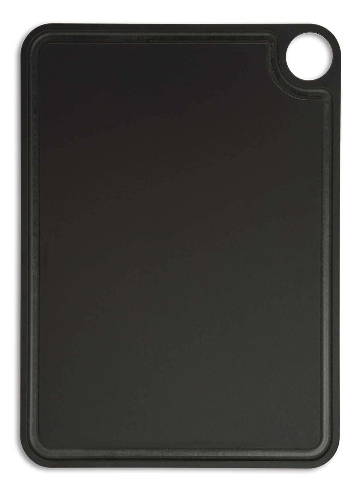 ARCOS Cutting Board with Channel and Hanger. Smooth Surface for Chopping Food in Cellulose Fibre and Resin. Professional Meat and Vegetable Cutting Utensil. Serving Board. Color Black. 377 x 277 mm - Image 5