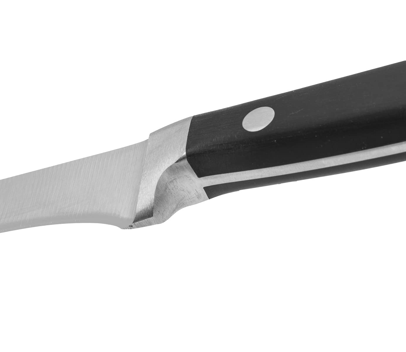 Arcos Forged Slicing Knife for Chefs - 10 inch Stainless Steel - Black POM Handle. Precision Ham Knife - Classic Series - Image 5
