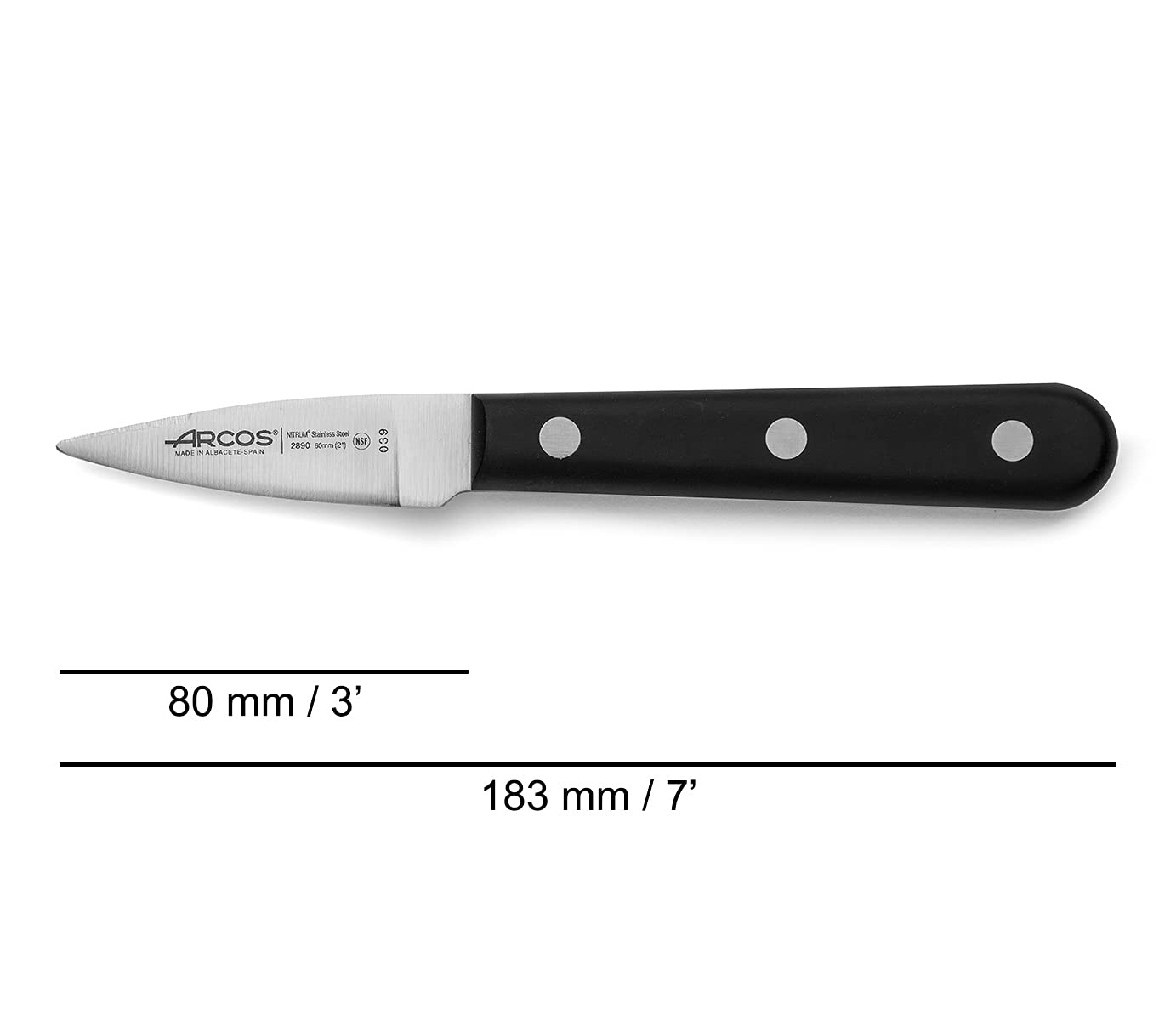 Arcos Oyster Knife, Steel - Image 3