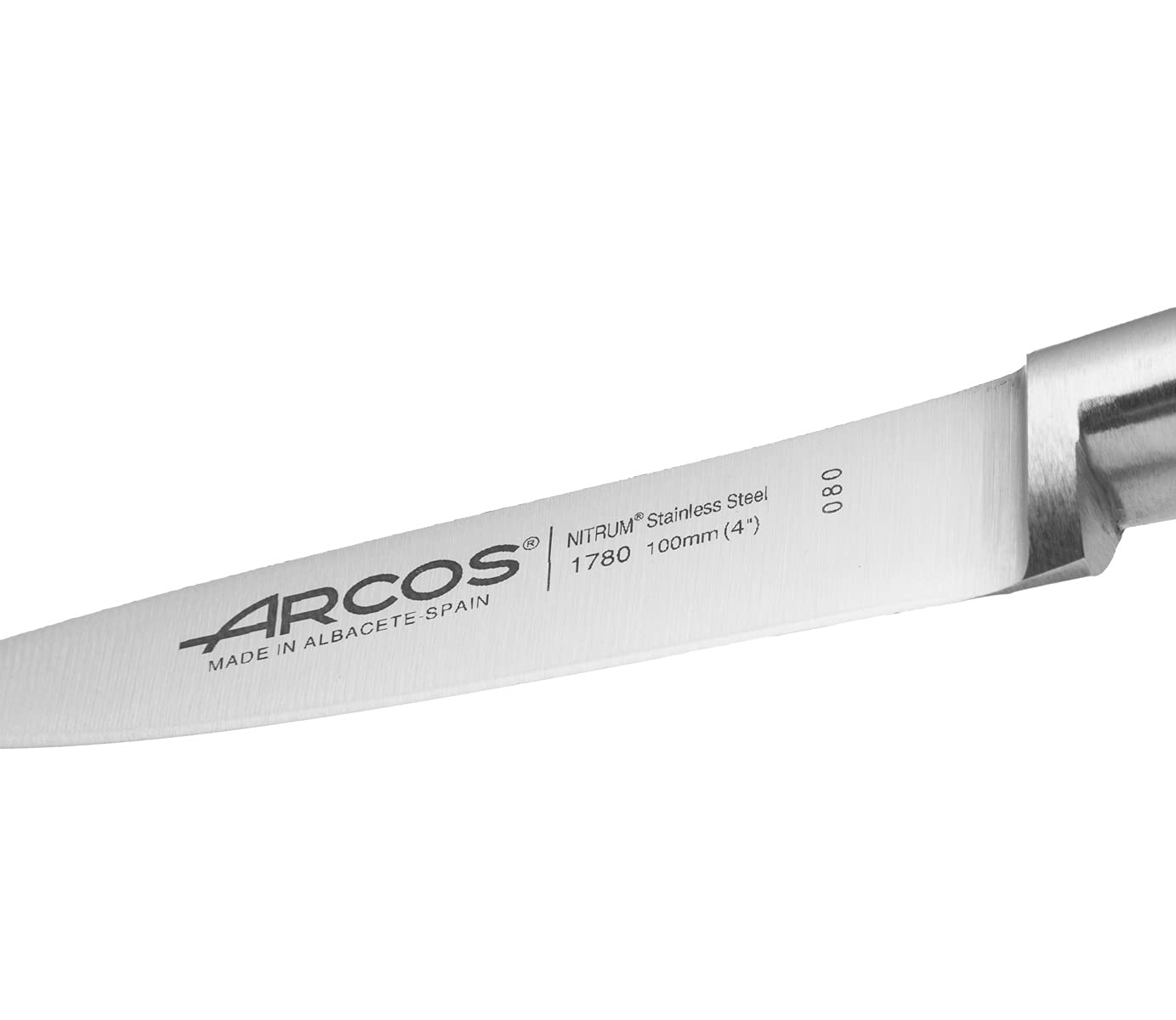 Arcos Paring Knife 4 Inch Stainless Steel. Professional Kitchen Knife for Cut, Peel and Clean Food. Ergonomic Polyoxymethylene Handle and 100 mm Blade. Series Kyoto. Color Black - Image 5