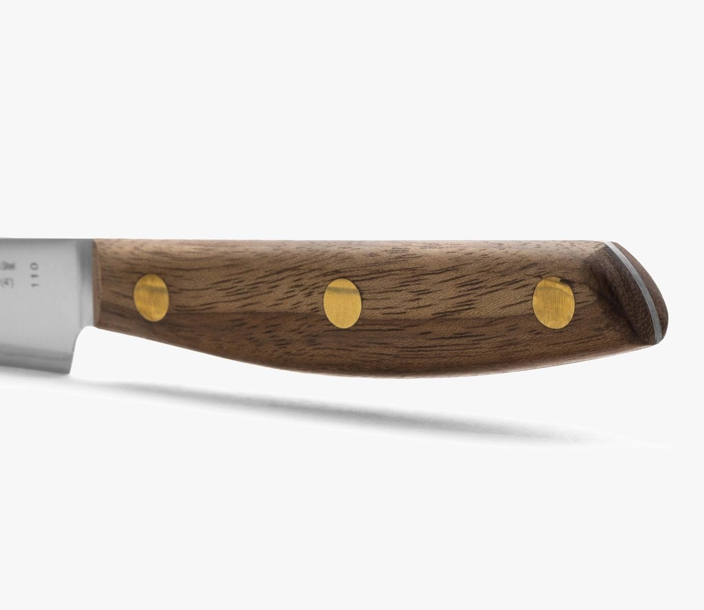 Arcos Paring Knife 4 Inch Stainless Steel. Professional Kitchen Knife for Peeling Fruits and Vegetables. Ovengkol Wood Handle 100% natural FSC and 100mm Blade. Series Nordika. Color Brown - Image 3