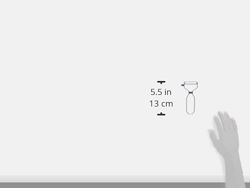 ARCOS Professional Chrome-Plated Peeler for Fruits and Vegetables. 5.5 Inch Stainless Steel Kitchen Tool for Precise Cutting. Chef's Gadget with Ergonomic Design. Silver Color - Image 3