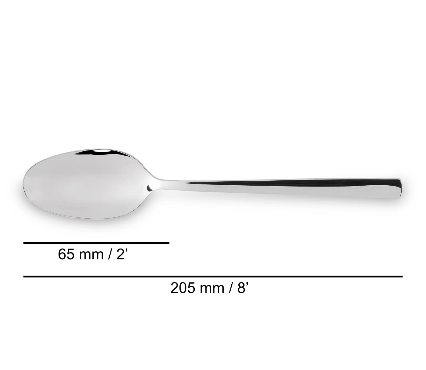 Arcos 24-Piece Flatware Set - Premium Stainless Steel Silver Cutlery Set with 6 Knives, 12 Spoons, and 6 Forks. All in One Monoblock Design - Image 4