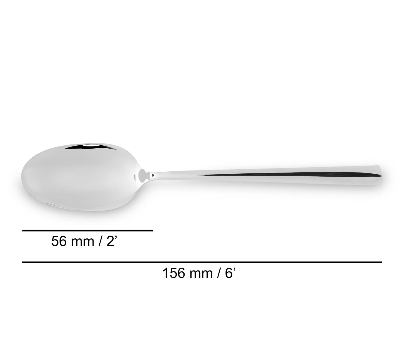 Arcos 24-Piece Flatware Set - Premium Stainless Steel Silver Cutlery Set with 6 Knives, 12 Spoons, and 6 Forks. All in One Monoblock Design - Image 6