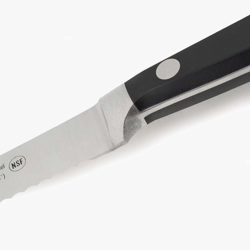 Arcos Series Clasica-Tomato Knife-Blade Nitrum Forged Stainless Steel 130 mm (5.12 Inches) -Handle polyoxymethylene (pom) Black Colour, 18/8 - Image 3