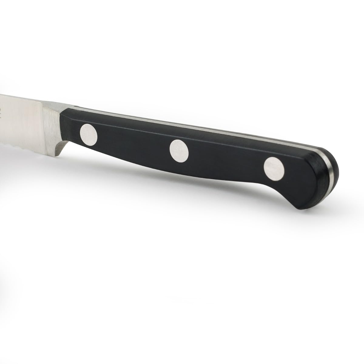 Arcos Series Clasica-Tomato Knife-Blade Nitrum Forged Stainless Steel 130 mm (5.12 Inches) -Handle polyoxymethylene (pom) Black Colour, 18/8 - Image 5