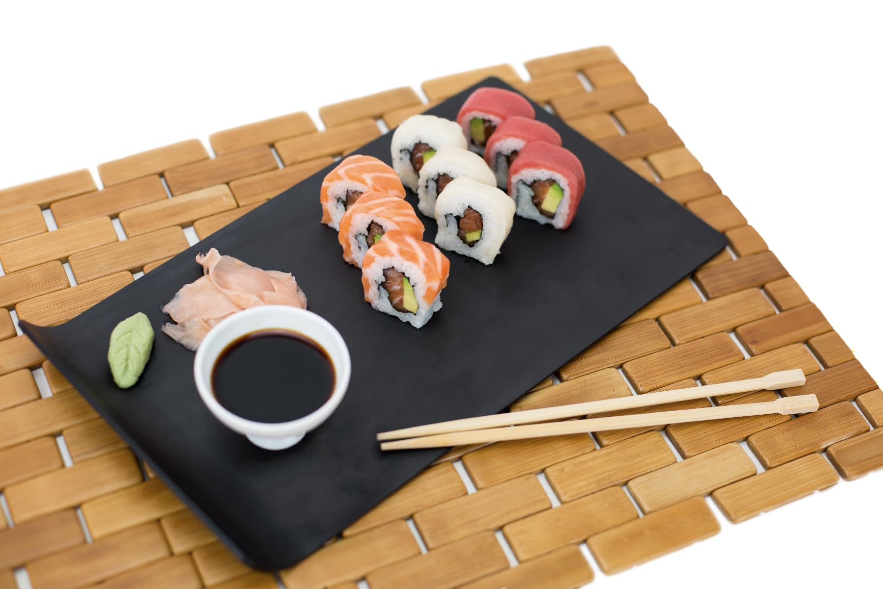 Arcos Serving Tapas Board-Resin and Cellulose Fibre 32 x 25 cm (12.60 x 9.84 inches) and 3 mm (0.12 inches) Thickness-Black Color - Image 3