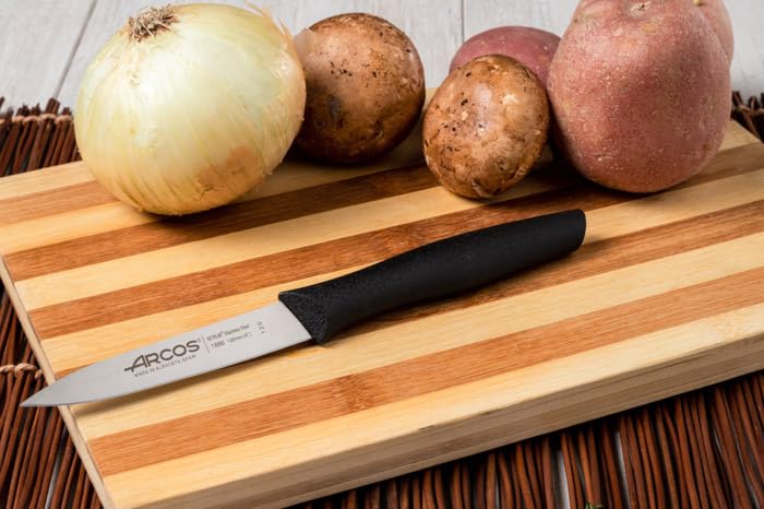 Arcos Stainless Steel Paring Knife, Ideal for Peeling Fruits and Vegetables, 100 mm Blade, Ergonomic Polypropylene Handle, Nova Series - Image 6