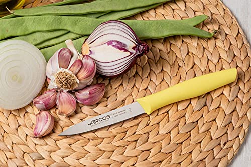 Arcos Stainless Steel Paring Knife, Ideal for Peeling Fruits and Vegetables, 100 mm Blade, Non-Slip Polypropylene Handle, Nova Series - Image 7