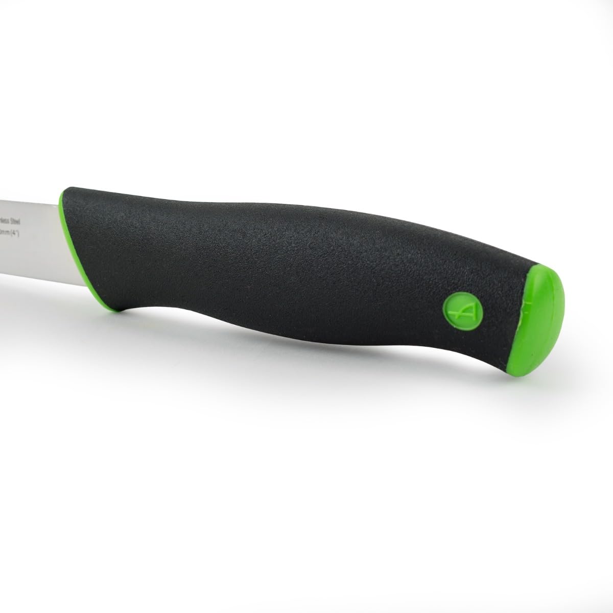 Arcos Vegatable Knife 4 Inch Stainless Steel. Professional Vegetable Knife for Peeling Fruits and Vegetables. Ergonomic Polyoxymethylene Handle and 110 mm Blade. Series Duo. Color Black and green. - Image 6