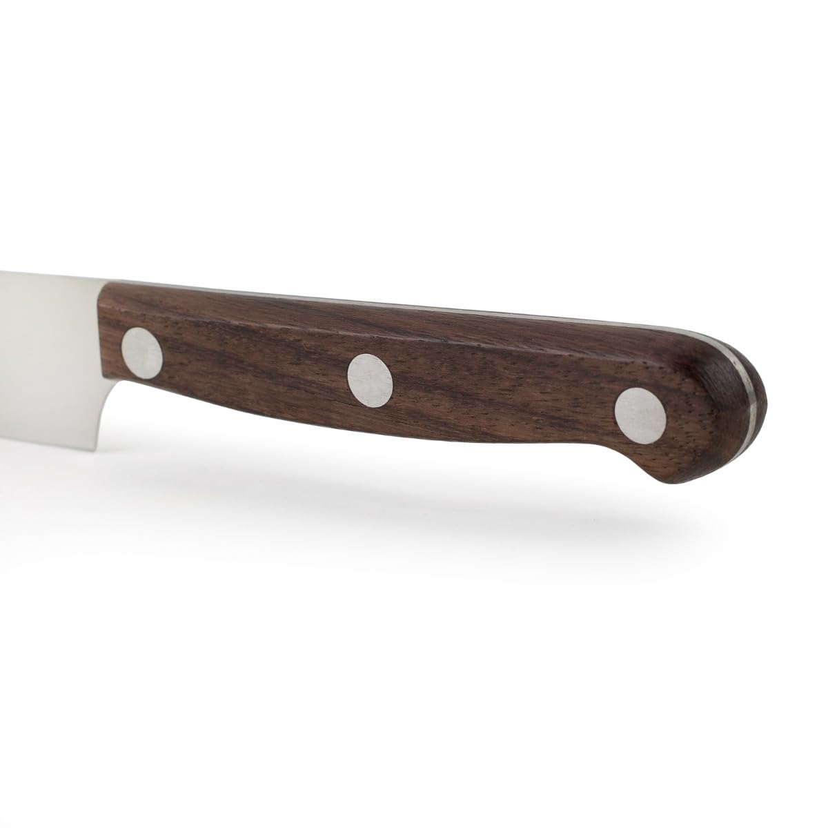Arcos Vegatable Knife 5 Inch Stainless Steel. Professional Vegetable Knife for Peeling Fruits and Vegetables. Ergonomic Polyoxymethylene Handle and 120 mm Blade. Series Atlantico. Color Brown. - Image 6